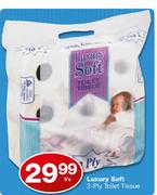 Lixury Soft 2-Ply Toilet Tissue-9's
