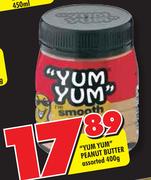 Yum Yum Peanut Butter Assorted-400g