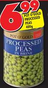 Pot O'Gold Processed Peas-400g
