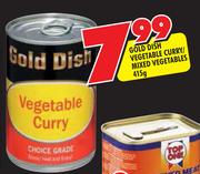 Gold Dish Vegetable Curry/Mixed Vegetable-415g