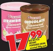 Red Bicycle Instant Powdered Drink Assorted-400g Each