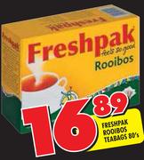 Freshpak Rooibos Teabags - 80's