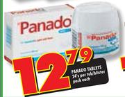 Panado Tablets Tub/Blister-24's Per Pack