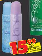 Yardley Perfumed Body Spray For Ladies Assorted-90ml Each