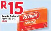 Rennie Antacid-24's
