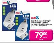 Ellies LED Rechargeable Light With Remote Control