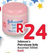 Johnson's Petroleum Jelly Assorted- 500ml