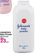 Johnson's Baby Powder(All Variants)-400G