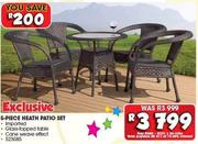 Exclusive 5 Piece Heath Patio Set