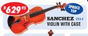 Sanchez Spruce Top Violin With Case V114-4