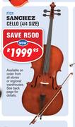 Sanchez Cello 4/4 Size FTC11
