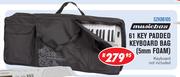 5mm Foam 61 Key Padded Keyboard Bag SZKB6105