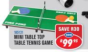 Mini Table Top Table Tennis Game 185131