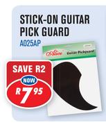 Stick-On Guitar Pick Guard A025AP