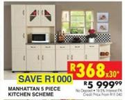 Manhatta 5 Piece Kitchen Scheme