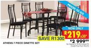 Athens 7 Piece Dinette Set