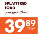 Splattered Toad Sauvignon Blanc-750ml