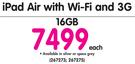 Apple iPad Air 16GB With Wi-Fi And 3G-Each