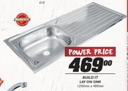 Build It Lay On-Sink-1200mmx480mm