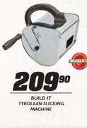 Build It Tyrolean Flicking-Machine