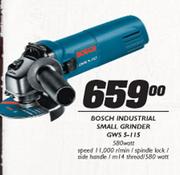 Bosch Industrial Small Grinder GWS 5-115-580 Watt