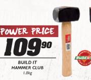 Build It Hammer-Club-1.8kg