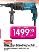 Trakita 710W 22mm Rotary Hammer Drill(Model:HR2230)-Each