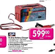 Moto 6 Amp Battery Charger-Each