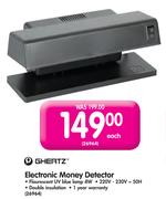 Ghertz Electronic Money Detector