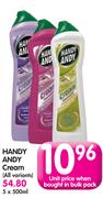 Handy Andy Cream-500ml Each 