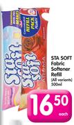 Sta Soft Fabric Softener Refill 500ml