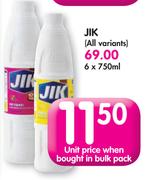 Jik (All Variants)-750ml Each