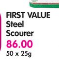 First Value Steel Scourer-50x25g
