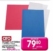 Aro Straight Cut Folders Per Box