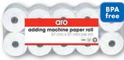 Aro Adding Rolls 35mx57mm-Per 10 Pack