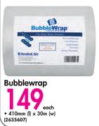 Bubblewrap 410mmx30m