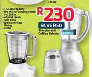 Counter Count Blender & Coffee Grinder