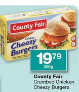 County Fair Crumbed Chicken Cheezy Burgers-300gm