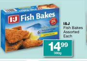 I & J Fish Bakes-360gm
