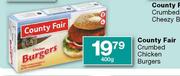 County Fair Crumbed Chicken Burgers-400gm