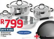 Home Options Prefessional Cookware Set-7Pce