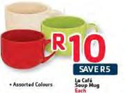 Le Cafe Soup Mug -Each