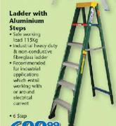 Gravity Ladder With Aluminium Steps 8 Step 702-08