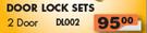 Door Lock Sets 2 Door DL002