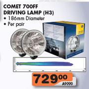 Comet 700FF Driving Lamp H3 186mm Diameter-Per Pair
