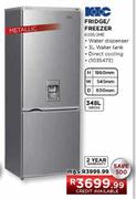 KIC Metallic Fridge/Freezer-348L