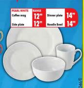 Pearl White Coffee Mug