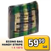 Econo Bag Handy Stripe-1 x 100's