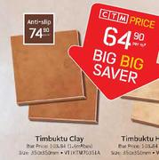 Timbuktu Clay Size: 350 x 350mm Per Square Meter 