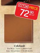 Calabash Size 330 x 330mm Per Square Meter 